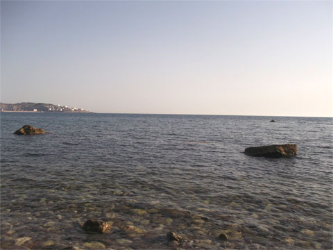 Каменистые пляжи в Баре