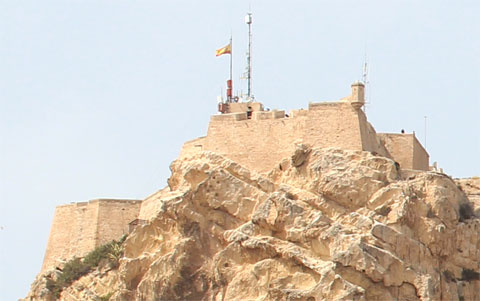 Крепость Санта Барбара в Аликанте