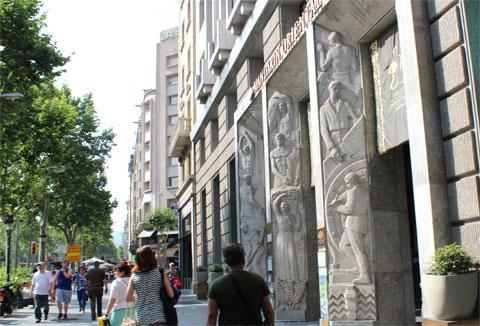 Passeig de Gràcia, Барселона 