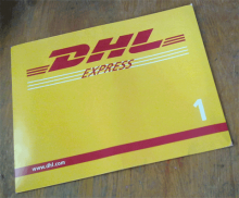 Отправка документов на испанскую визу курьерской службой DHL