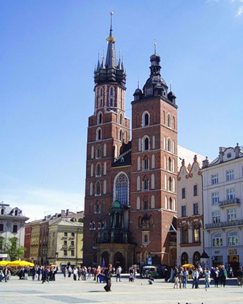Мариацкий костёл – одна из главных святынь Кракова времён средневековья