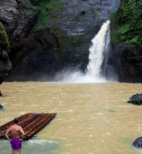 Водопад Пагсаньян на Филиппинах