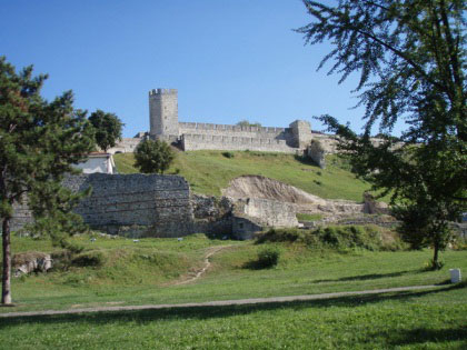 Крепость Калемегдан в Сербии