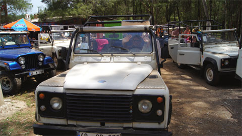 Кэмпинг на джип-сафари в Мармарисе