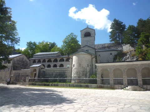 Православный монастырь в Цетине, столице Черногории