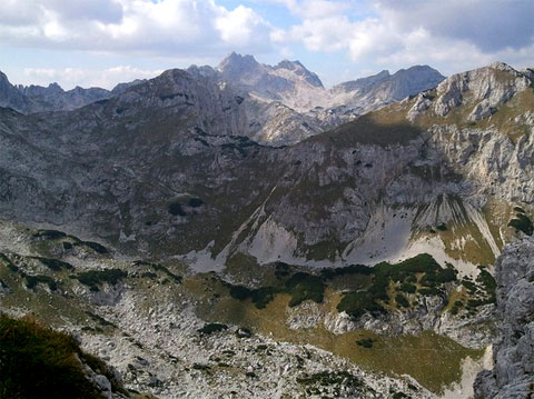 Вид с горы Савин Кук, Черногория