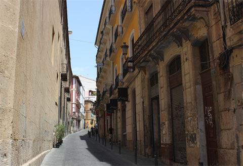 Аликанте: улочки старого города