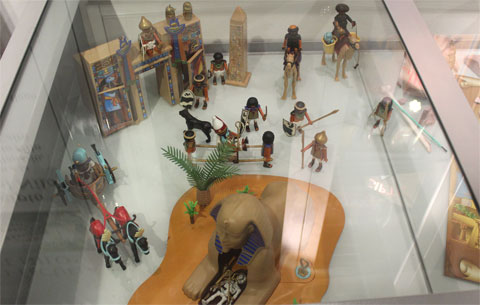 Экспонаты музея Египта в Барселоне