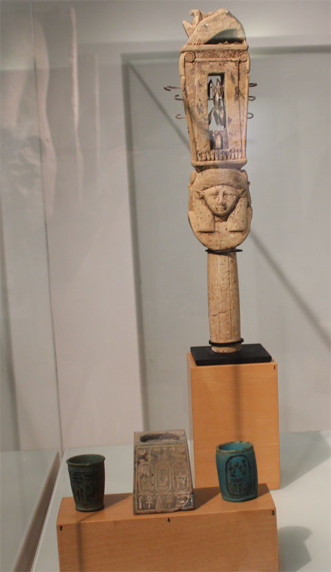 Экспонаты музея Египта в Барселоне