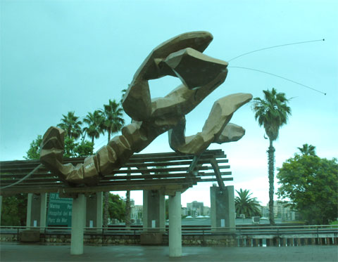 Скульптура в Барселоне
