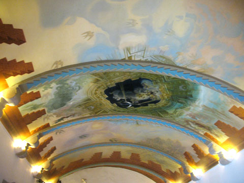 Потолок в замке Пуболь