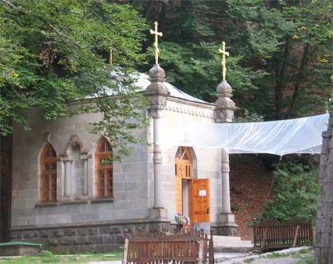 Часовня в монастыре Косьмы и Дамиана