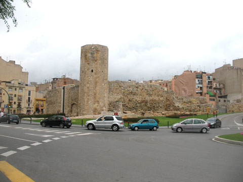 Древнеримские развалины в старом городе Таррагоны