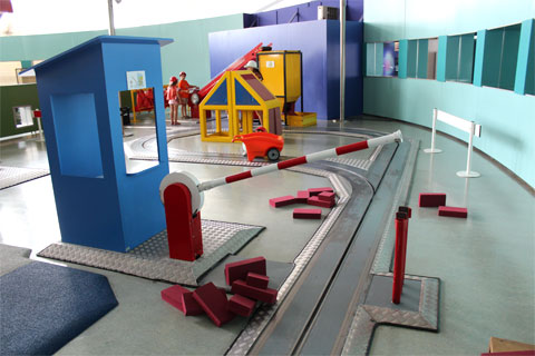 Игровая площадка в музее наку принца Филиппа