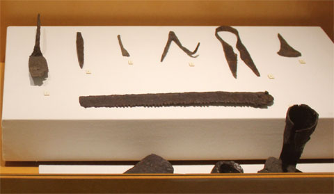 Древние железные инструменты