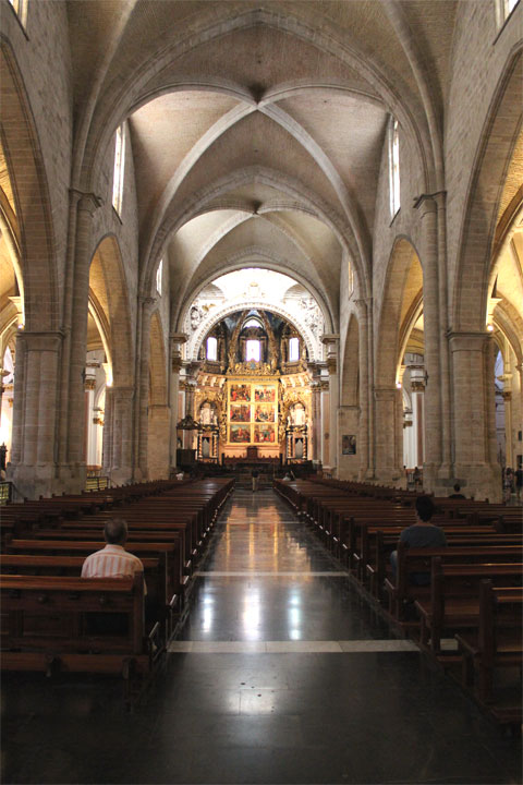 Внутри Кафедрального собора Валенсии