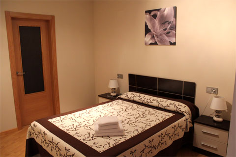 Спальня в нашем отеле Apartamentos Turísticos Costera La Mar