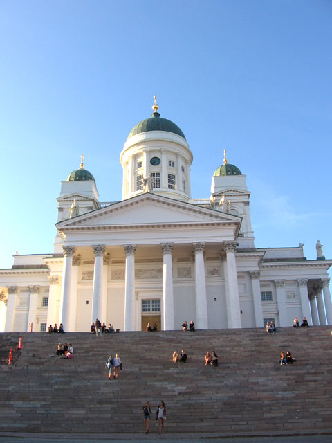 Хельсинки - кафедральный собор и лестница