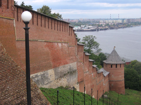 Стены Нижегородского кремля