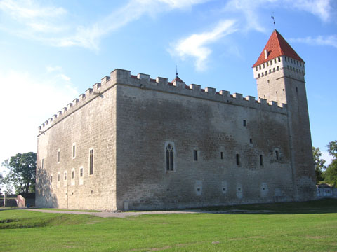 Епископский замок в Курессааре, на острове Сааремаа